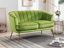 Altrobene Velvet Loveseat Couch Sofa Luxury Modern Comfy Tufted Couch Chesterfield 2 Person Couch For Living Room/Bedroom, Dark Teal 30 Altrobene Velvet Loveseat Couch Sofa Luxury Modern Comfy Tufted Couch Chesterfield 2 Person Couch For Living Room/Bedroom, Dark Teal -Amazon Store 51BKGuNFQCL. AC