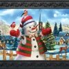 Briarwood Lane It's Snowing Christmas Doormat Snowman Indoor/Outdoor 30" X 18" -Amazon Store 51BaoL1ReZL