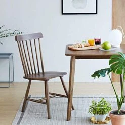 Livinia 3-Piece Dining Room Table Set, Canberra 28.3" Table (Walnut) Toto Chair (Walnut) Set -Amazon Store 51CCJPRHZqL