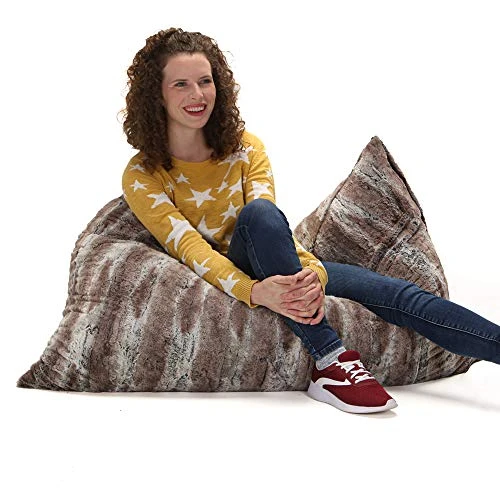 Jaxx Saxx 3.5 Floor Pillow, Premium Luxe Fur - Mountain Fox 7 Jaxx Saxx 3.5 Floor Pillow, Premium Luxe Fur - Mountain Fox - Image 5