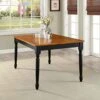 Better Homes And Gardens Sturdy Wood Modern Design Autumn Lane Farmhouse Dining Table With Kitchen Rug, Black And Oak 2 Better Homes And Gardens Sturdy Wood Modern Design Autumn Lane Farmhouse Dining Table With Kitchen Rug, Black And Oak -Amazon Store 51D98tqxK8L