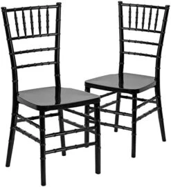 Flash Furniture 2 Pack HERCULES PREMIUM Series Gold Resin Stacking Chiavari Chair -Amazon Store 51DC81GfL. AC