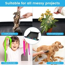 Waterproof Potting Mat For Indoor Plant Transplanting And Dirt Control, Gardening Gifts For Women, Birthday Gifts For Plant Lovers, Thick Foldable Repotting Mat Succulent Gardening Mat 29.5"x29.5" 9 Waterproof Potting Mat For Indoor Plant Transplanting And Dirt Control, Gardening Gifts For Women, Birthday Gifts For Plant Lovers, Thick Foldable Repotting Mat Succulent Gardening Mat 29.5"x29.5" -Amazon Store 51DJWKWXUIL