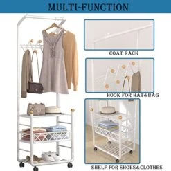 Oroonoko 3-in-1 Entryway Hall Tree Stand Coat Rack With Shoe Storage And Hooks For Entryway Living Room,Bathroom,Hallway 8 Oroonoko 3-in-1 Entryway Hall Tree Stand Coat Rack With Shoe Storage And Hooks For Entryway Living Room,Bathroom,Hallway -Amazon Store 51DtG7BKQLL