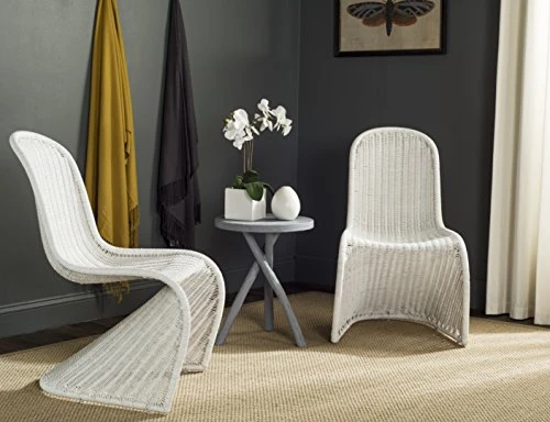 Safavieh Home Collection Tana Wicker Side Chair 3 Safavieh Home Collection Tana Wicker Side Chair