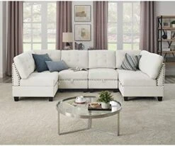 Melpomene Velvet Armless Single Chair For Modular Sectional Accent Armless Chair With Storage Space, Black （26.5“x31.25”x36.5“） (Black, Single Chair) -Amazon Store 51Ej39UwqqL. AC