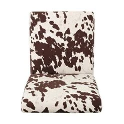 Christopher Knight Home Evelyn Contemporary Velvet Dining Chairs (Set Of 4), Milk Cow, Espresso 7 Christopher Knight Home Evelyn Contemporary Velvet Dining Chairs (Set Of 4), Milk Cow, Espresso -Amazon Store 51FH7ww3BmL