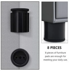 GENERIC Black Bookcase Metal Furniture Legs 8Pcs Furniture Legs Replacement Iron Sofa Couch Bench Chair Ottoman Coffee Table Leg -Amazon Store 51FUtjrmTSL