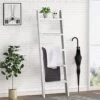 Natsukage Blanket Ladder Rustic Wooden Ladder Farmhouse Blanket Ladder Decorative Ladder Shelf For Living Room Bathroom Bedroom Wall Leaning Ladder Shelf Stand (63" X 22", Whitewashed) 2 Natsukage Blanket Ladder Rustic Wooden Ladder Farmhouse Blanket Ladder Decorative Ladder Shelf For Living Room Bathroom Bedroom Wall Leaning Ladder Shelf Stand (63" X 22", Whitewashed) -Amazon Store 51Fn0iIYYoL