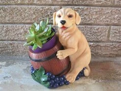 Decorative Dog Wine Holder, For Dog Loving Wine Drinkers (Golden Labrador) -Amazon Store 51G1HOG2iwL