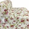 D&D Futon Furniture Red Rose White Sleeper Chair Folding Foam Bed Sized 6" Thick X 32" Wide X 70" Long, Studio Guest Foldable Chair Beds, Foam Sofa, Couch, High Density Foam 1.8 Pounds. -Amazon Store 51G1d7eBN2L