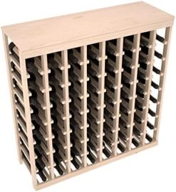 Wine Racks America® Living Series Table Top Wine Rack - Durable And Modular Wine Storage System, Pine Unstained - Holds 64 Bottles -Amazon Store 51GH 4zxXbL. AC