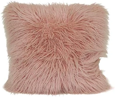 Brentwood Originals Mongolian Pillow, 16x16, Mint 8 Brentwood Originals Mongolian Pillow, 16x16, Mint - Image 6