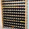 SfDisplay.com,LLC. Modular Wine Rack Beechwood 48-144 Bottle Capacity 12 Bottles Across Up To 12 Rows Newest Improved Model (144 Bottles - 12 Rows) -Amazon Store 51H1nFwCfdL