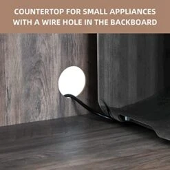 YUSING 67” Kitchen Pantry Cabinet, Buffet Hutch With Microwave Stand And Drawer. Storage Cabinet With Glass Doors And Shelves -Amazon Store 51HKYIoDT8L