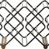 Gourmet Basics By Mikasa 12-Bottle Metal Stackable Wine Storage Rack, Antique Black -Amazon Store 51HOQajlH8L