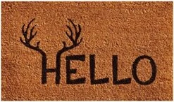 Calloway Mills 121681729 Elk Forest Welcome Doormat 17" X 29" -Amazon Store 51HRQv2x1OL. AC
