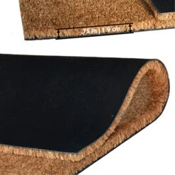 NINAMAR Door Mat Wipe Your Paws Natural Coir – 29.5 X 17.5 Inch -Amazon Store 51IFZiidG0L