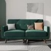 HONBAY Velvet Fabric Loveseat Sofa Tufted 2-Seats Sofa With Wood Legs Upholstered Loveseats For Small Space, Emerald Green 1 HONBAY Velvet Fabric Loveseat Sofa Tufted 2-Seats Sofa With Wood Legs Upholstered Loveseats For Small Space, Emerald Green -Amazon Store 51IcYxTxM5S