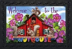 Briarwood Lane Summer Nuthouse Humor Doormat Humor Indoor Outdoor 30" X 18" -Amazon Store 51Ie8dvlhPL. AC