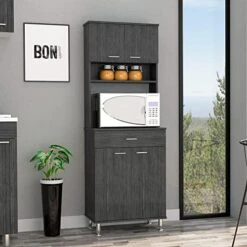 Helis 60 Pantry Cabinet - Smoky Oak 16 Helis 60 Pantry Cabinet - Smoky Oak -Amazon Store 51IsQM3bsyL