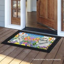 Briarwood Lane Spring Friends Bunnies Doormat Easter Welcome Floral 30" X 18" 5 Briarwood Lane Spring Friends Bunnies Doormat Easter Welcome Floral 30" X 18" -Amazon Store 51IvgzG5KgL