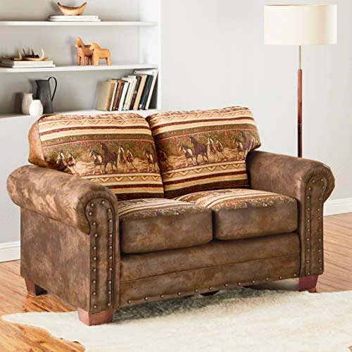 American Furniture Classics Wild Horses Love Seat 8 American Furniture Classics Wild Horses Love Seat - Image 6