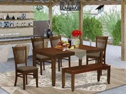 East West Furniture LYVA7-ESP-C Dining Set, 7-Piece -Amazon Store 51JyT0UtDIL. AC