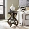 Magnussen Bellamy Round Accent End Table, 26" X 22" X 22"