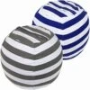 2-pack Stuffed Animal Storage Bean Bags For Kids Room Empty Animal Beanbag Chair Covers Only Without Filling Small Storage Bags For Toddlers, Children, Boys, Girls Room Decor, White Grey Blue Stripes 1 2-pack Stuffed Animal Storage Bean Bags For Kids Room Empty Animal Beanbag Chair Covers Only Without Filling Small Storage Bags For Toddlers, Children, Boys, Girls Room Decor, White Grey Blue Stripes -Amazon Store 51LMM7uoMxL
