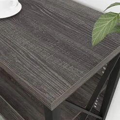 IBF Industrial Entertainment Center, Rustic Farmhouse Wood And Metal TV Stand For 55 Inch TV, Modern Television Stands Table With Media Console Storage For Living Room Bedroom, Dark Gray Oak, 47 Inch 13 IBF Industrial Entertainment Center, Rustic Farmhouse Wood And Metal TV Stand For 55 Inch TV, Modern Television Stands Table With Media Console Storage For Living Room Bedroom, Dark Gray Oak, 47 Inch -Amazon Store 51MJjPdueFL