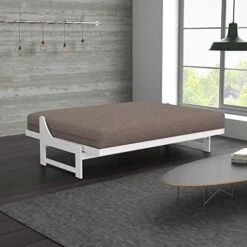 Nirvana Futons Nico Urban Loft Linen Series Sleeper Sofa Collection Full Size White Armless Arden Futon Frame, Storage Drawers, Mattress And Umax Khaki Futon Cover Set 12 Nirvana Futons Nico Urban Loft Linen Series Sleeper Sofa Collection Full Size White Armless Arden Futon Frame, Storage Drawers, Mattress And Umax Khaki Futon Cover Set -Amazon Store 51MfHwq7PxL