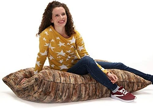 Jaxx Saxx 3.5 Floor Pillow, Premium Luxe Fur - Mountain Fox 16 Jaxx Saxx 3.5 Floor Pillow, Premium Luxe Fur - Mountain Fox - Image 14