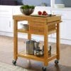 Home Aesthetics Bamboo Rolling Kitchen Island Cart, Butcher Block Food Kitchen Prepping Cart Trolley On Wheels, Rolling Wood Kitchen Cart With Drawers Shelves, Towel Rack, Locking Casters 2 Home Aesthetics Bamboo Rolling Kitchen Island Cart, Butcher Block Food Kitchen Prepping Cart Trolley On Wheels, Rolling Wood Kitchen Cart With Drawers Shelves, Towel Rack, Locking Casters -Amazon Store 51O1an7IWmL