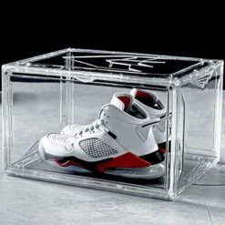 STAHMFOVER 9-Pack Clear Shoe Boxes Stackable Plastic Sneaker Box Container, Magnetic Side Open Shoe Organizer And Shoes Storage Case, Full Transparent To Display Sneakers 20 STAHMFOVER 9-Pack Clear Shoe Boxes Stackable Plastic Sneaker Box Container, Magnetic Side Open Shoe Organizer And Shoes Storage Case, Full Transparent To Display Sneakers -Amazon Store 51OnlNtHNSL. AC