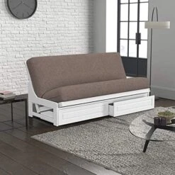 Nirvana Futons Nico Urban Loft Linen Series Sleeper Sofa Collection Full Size White Armless Arden Futon Frame, Storage Drawers, Mattress And Umax Khaki Futon Cover Set 17 Nirvana Futons Nico Urban Loft Linen Series Sleeper Sofa Collection Full Size White Armless Arden Futon Frame, Storage Drawers, Mattress And Umax Khaki Futon Cover Set -Amazon Store 51P KaCpxaL. AC