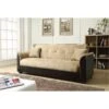NHI Express Melanie Champion Sofa Futon Bed, Brown, -Amazon Store 51PU3Ie9UDL