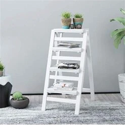 Portable Step Stoo - Folding Wood For Adult Folding Ladder |Ladder-Shaped Plant Stand Display Rack Shelf (Size : 4 Tier) (Size : 4 Tier) (4 Tier) (4 Tier) 12 Portable Step Stoo - Folding Wood For Adult Folding Ladder |Ladder-Shaped Plant Stand Display Rack Shelf (Size : 4 Tier) (Size : 4 Tier) (4 Tier) (4 Tier) -Amazon Store 51Q2benOPNL