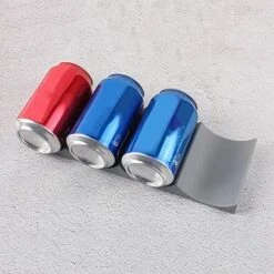 Yardwe European Style Wine Rack Plastic Wine Bottle Display Stacking Mat Can Easy Stacker Kitchen Cabinet Fridge Storage Rack (Dark Grey) -Amazon Store 51Q5U2kKc2L