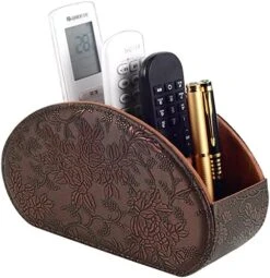 Leather Remote Control Holder With 5 Compartments TV Remote Caddy Storage Box/Tray,Desktop Organizer Store Controller,Glasses,Brush,Media Player,Pen,Space Saver For Bedside Table/Office Desk(Black) 23 Leather Remote Control Holder With 5 Compartments TV Remote Caddy Storage Box/Tray,Desktop Organizer Store Controller,Glasses,Brush,Media Player,Pen,Space Saver For Bedside Table/Office Desk(Black) -Amazon Store 51QWsrjuTL. AC