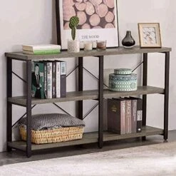 GRELO HOME Foyer Tables For Entryway, Rustic Narrow Console Table For Living Room, 3-Tier Industrial Sofa Table, 39 Inch Gray Oak 29 GRELO HOME Foyer Tables For Entryway, Rustic Narrow Console Table For Living Room, 3-Tier Industrial Sofa Table, 39 Inch Gray Oak -Amazon Store 51QfmzWBZ2L. AC