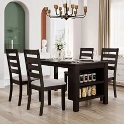 Merax Counter Height Pub Table Set With 3 Stools, Bar Table And Chair Set 4-Piece Dining Table Set With Metal Frame 29 Merax Counter Height Pub Table Set With 3 Stools, Bar Table And Chair Set 4-Piece Dining Table Set With Metal Frame -Amazon Store 51Rn4m2Ms9L. AC