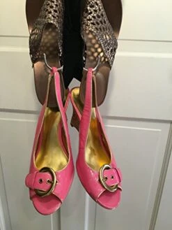 New- Flip Flop And Sandal Hanger By Boottique - Black Velvet Ribbon With Metal Hooks 10 New- Flip Flop And Sandal Hanger By Boottique - Black Velvet Ribbon With Metal Hooks -Amazon Store 51S0k4coXOL