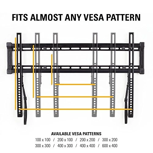 SANUS TV Wall Mount - Universal Low Profile Fixed TV Mount Bracket For 40" - 80" Flat Screen TVs - Features Slim 1” Profile, 3 Step Easy Install - UL Certified- Hardware Included - OLL15-B1 7 SANUS TV Wall Mount - Universal Low Profile Fixed TV Mount Bracket For 40" - 80" Flat Screen TVs - Features Slim 1” Profile, 3 Step Easy Install - UL Certified- Hardware Included - OLL15-B1 - Image 5