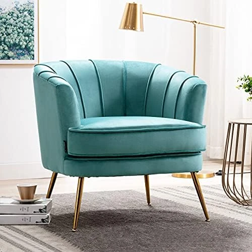 Altrobene Velvet Loveseat Couch Sofa Luxury Modern Comfy Tufted Couch Chesterfield 2 Person Couch For Living Room/Bedroom, Dark Teal 15 Altrobene Velvet Loveseat Couch Sofa Luxury Modern Comfy Tufted Couch Chesterfield 2 Person Couch For Living Room/Bedroom, Dark Teal - Image 13