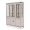 Michael Amini Glimmering Heights Wood & Glass China Cabinet In Ivory 2 Michael Amini Glimmering Heights Wood & Glass China Cabinet In Ivory -Amazon Store 51SuuztNViL