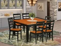 East West Furniture PARF9-CAP-W, Wood Seat 28 East West Furniture PARF9-CAP-W, Wood Seat -Amazon Store 51SvA5slQCL. AC