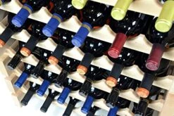 SfDisplay.com,LLC. Modular Wine Rack Beechwood 24-72 Bottle Capacity 6 Bottles Across Up To 12 Rows Newest Improved Model (48 Bottles - 8 Rows) 16 SfDisplay.com,LLC. Modular Wine Rack Beechwood 24-72 Bottle Capacity 6 Bottles Across Up To 12 Rows Newest Improved Model (48 Bottles - 8 Rows) -Amazon Store 51SyxCLQJmL