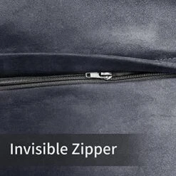 Anuwaa Bean Bag Chair Cover - Soft Suede Fabric Bean Bag Cover, Washable Lazy Sofa Bed Cover, Sack Bean Bag Chair For Adults And Teens, Living Room Furniture, 4ft Black(Cover Only, No Filler) -Amazon Store 51Szq39rAiL