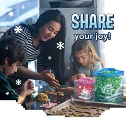 Ziploc Quart Food Storage Bags, Grip 'n Seal Technology For Easier Grip, Open, And Close, 24 Count, Holiday Designs, Packaging May Vary -Amazon Store 51TR0HKvQuL